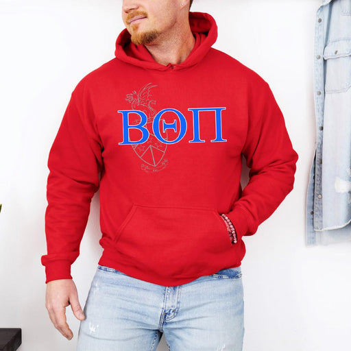 Beta Theta Pi Beta Theta Pi Crest World Famous Hooded Sweatshirt