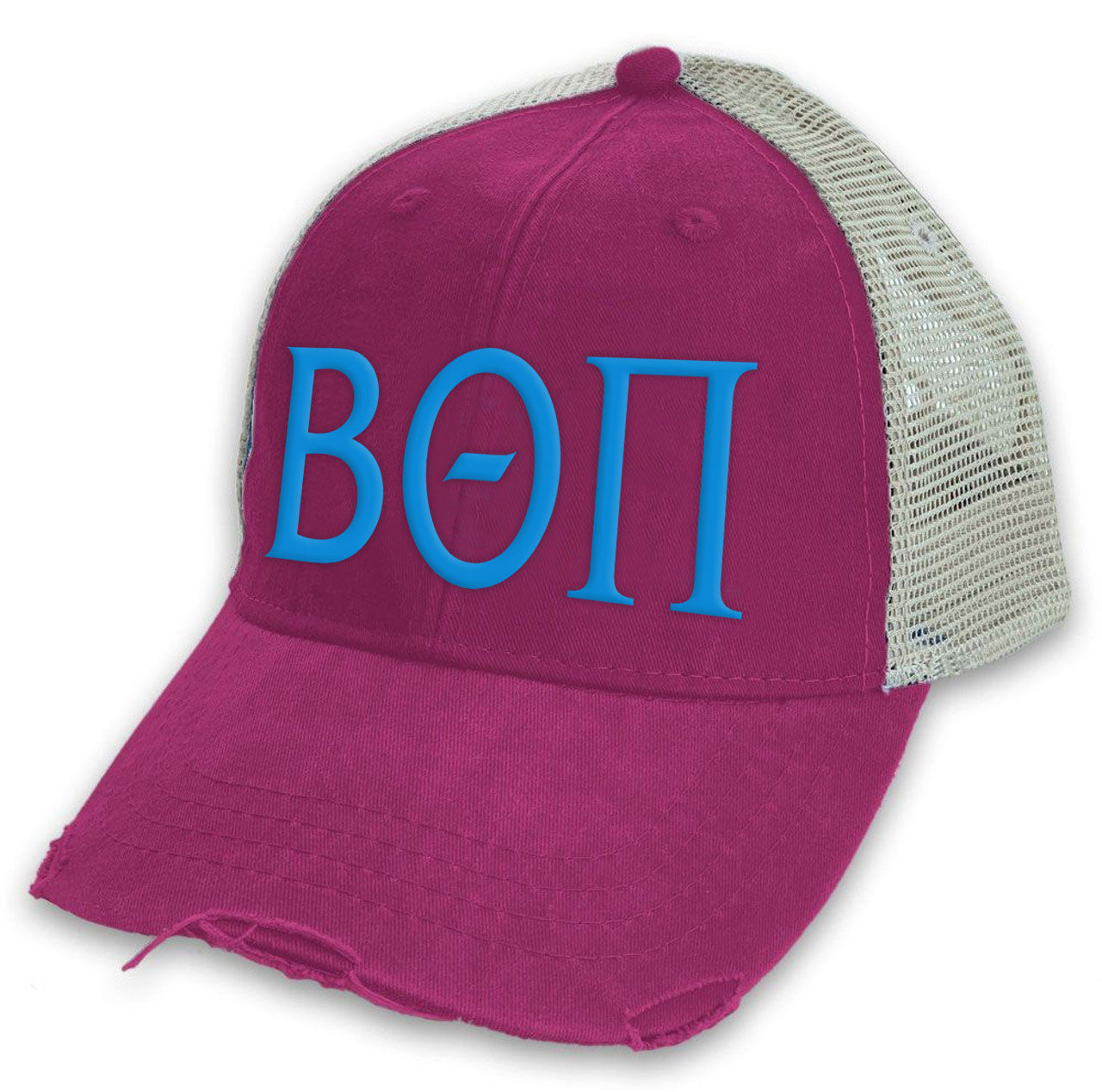 Beta Theta Pi Distressed Trucker Hat Beta Theta Pi Distressed Trucker Hat