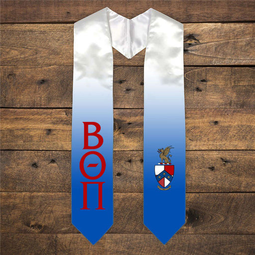 Beta Theta Pi Beta Theta Pi Extra Fancy Simple Greek Graduation Stole W Crest