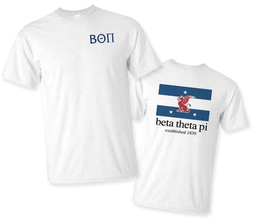 Beta Theta Pi Beta Theta Pi Flag T-shirts