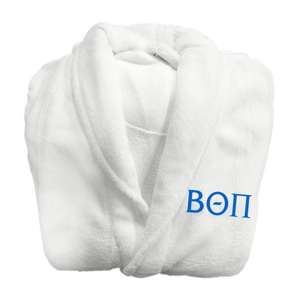 Beta Theta Pi Fraternity Lettered Bathrobe Beta Theta Pi Fraternity Lettered Bathrobe