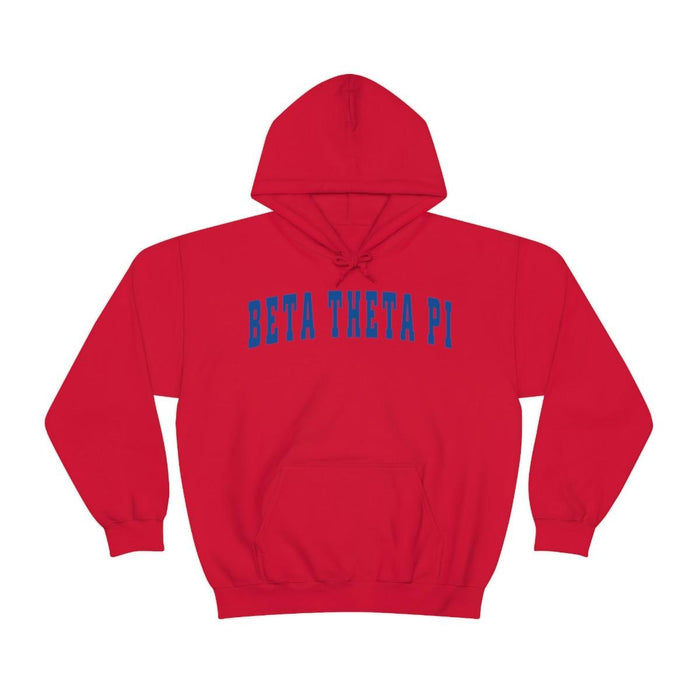 Beta Theta Pi Letterman Hooded Sweatshirts Beta Theta Pi Letterman Hooded Sweatshirts