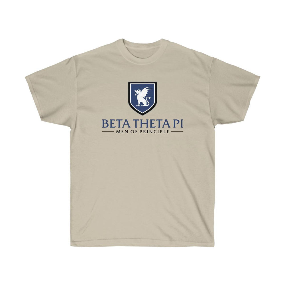Printify Beta Theta Pi Men Of Principle Tee Beta Theta Pi Men of Principle Tee