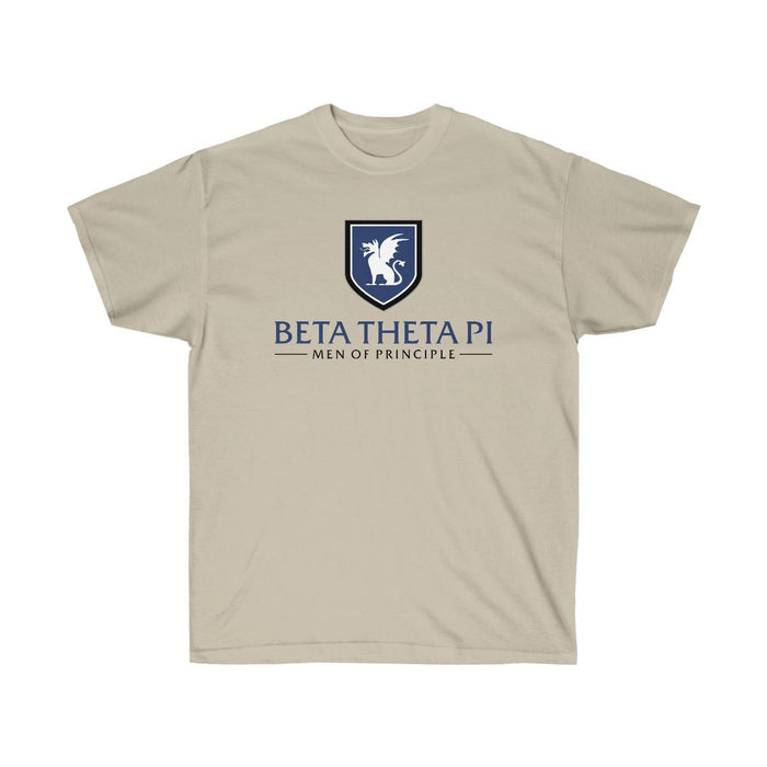 Printify Beta Theta Pi Men Of Principle Tee Beta Theta Pi Men of Principle Tee