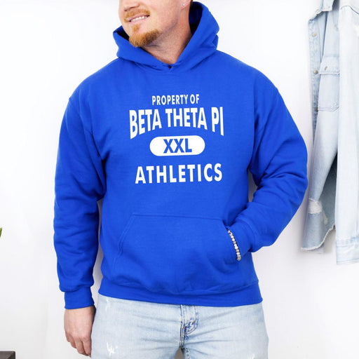 Beta Theta Pi Beta Theta Pi Property Of Athletics Hooded Sweatshirts