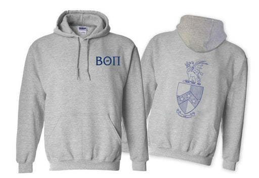 Beta Theta Pi Beta Theta Pi World Famous Crest - Shield Hooded Sweatshirt