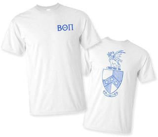 Greekgear Beta Theta Pi World Famous Crest Tee Beta Theta Pi World Famous Crest Tee