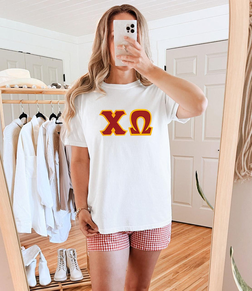 Chi Omega 2 Day Ship Twill Tee Chi Omega - 2 Day Ship Twill Tee