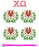Chi Omega Crest Sticker Sheet Chi Omega Crest Sticker Sheet