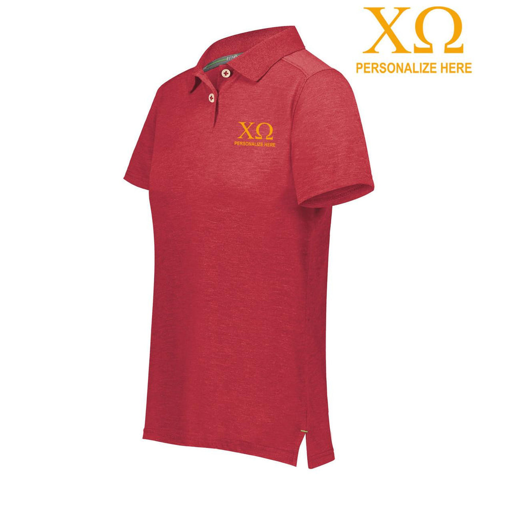 Chi Omega Eco Polo Chi Omega Eco Polo