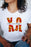 Chi Omega Floral Big Lettered T Shirts Chi Omega Floral Big Lettered T-Shirts
