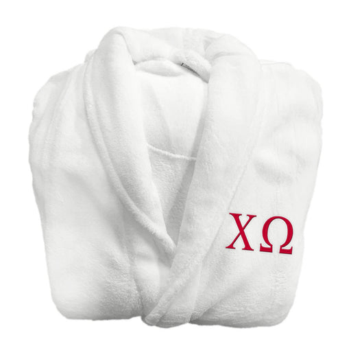 Chi Omega Chi Omega Greek Letter Bathrobe