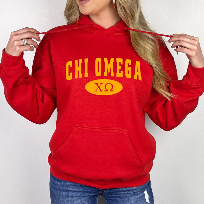 Chi Omega Group Hooded Sweatshirts Chi Omega Group Hooded Sweatshirts