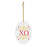 Chi Omega Holiday Color Snowflake Christmas Ornaments Chi Omega Holiday Color Snowflake Christmas Ornaments