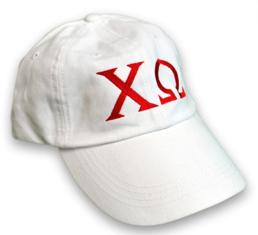 Chi Omega Letter Hat
