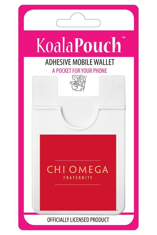 Chi Omega Logo Koala Pouch
