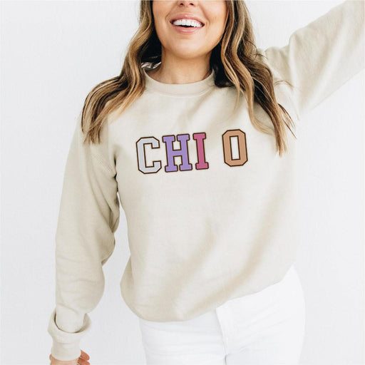 Chi Omega Chi Omega Nickname Crew Sweatshirts