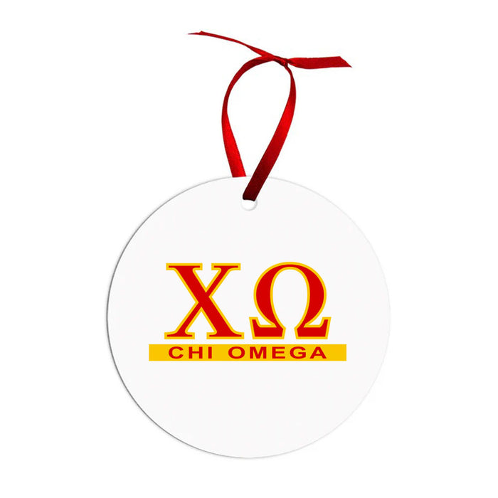 Chi Omega Classic Christmas Ornaments Chi Omega Classic Christmas Ornaments