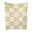 Chi Omega Acrylic Checkerboard Beige Throw Blankets Chi Omega Acrylic Checkerboard Beige Throw Blankets