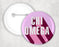 Chi Omega 3d Button Pin Buttons Chi Omega 3D Button Pin Buttons