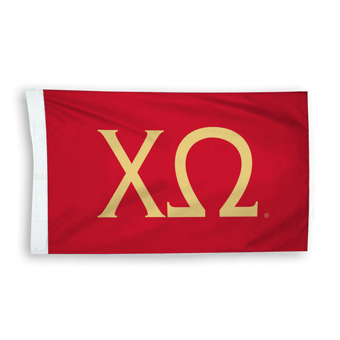 Chi Omega New 2 Color Flags Chi Omega New 2 Color Flags