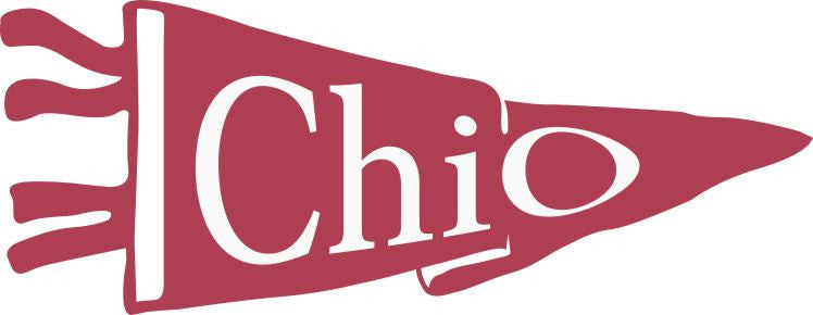 Chi Omega Pennant Decal Chi Omega Pennant Decal