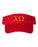 Chi Omega Greek Letter Visor Chi Omega Greek Letter Visor