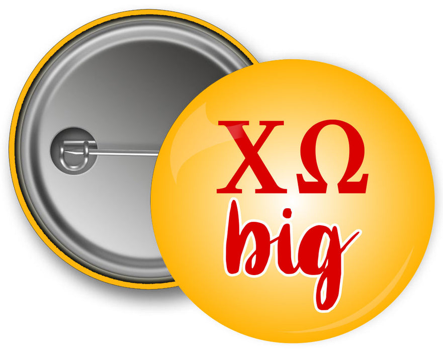 Chi Omega Big Button Chi Omega Big Button