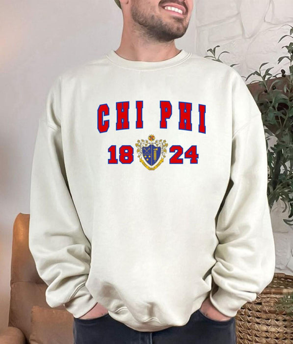 Chi Phi Athlete Crewneck Sweatshirt Chi Phi Athlete Crewneck Sweatshirt