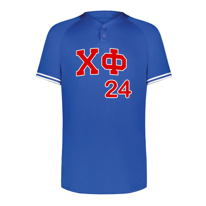 Chi Phi Cutter Henley Jersey Chi Phi Cutter Henley Jersey