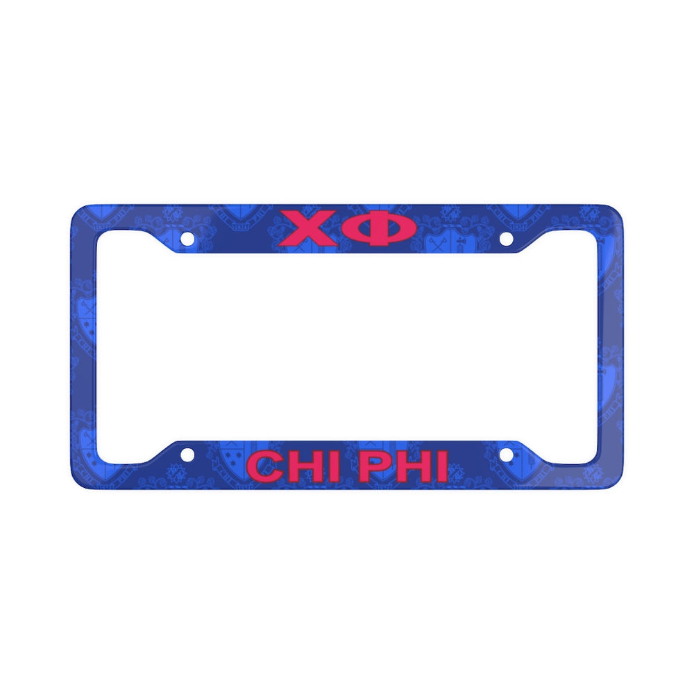 Chi Phi License Plate Frame New Chi Phi License Plate Frame - New