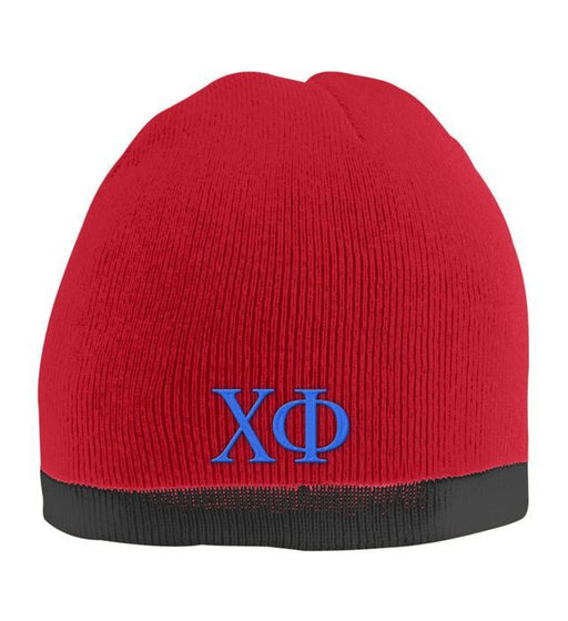 Chi Phi Chi Phi Two Tone Knit Beanie