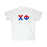 Printify Chi Phi Two Toned Greek Lettered T Shirts Chi Phi Two Toned Greek Lettered T-shirts