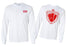 Printify Chi Phi World Famous Crest Long Sleeve T Shirt Chi Phi World Famous Crest Long Sleeve T-Shirt