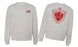 Printify Chi Phi World Famous Crest Shield Crewneck Sweatshirts Chi Phi World Famous Crest - Shield Crewneck Sweatshirts