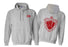 Printify Chi Phi World Famous Crest Shield Hooded Sweatshirt Chi Phi World Famous Crest - Shield Hooded Sweatshirt