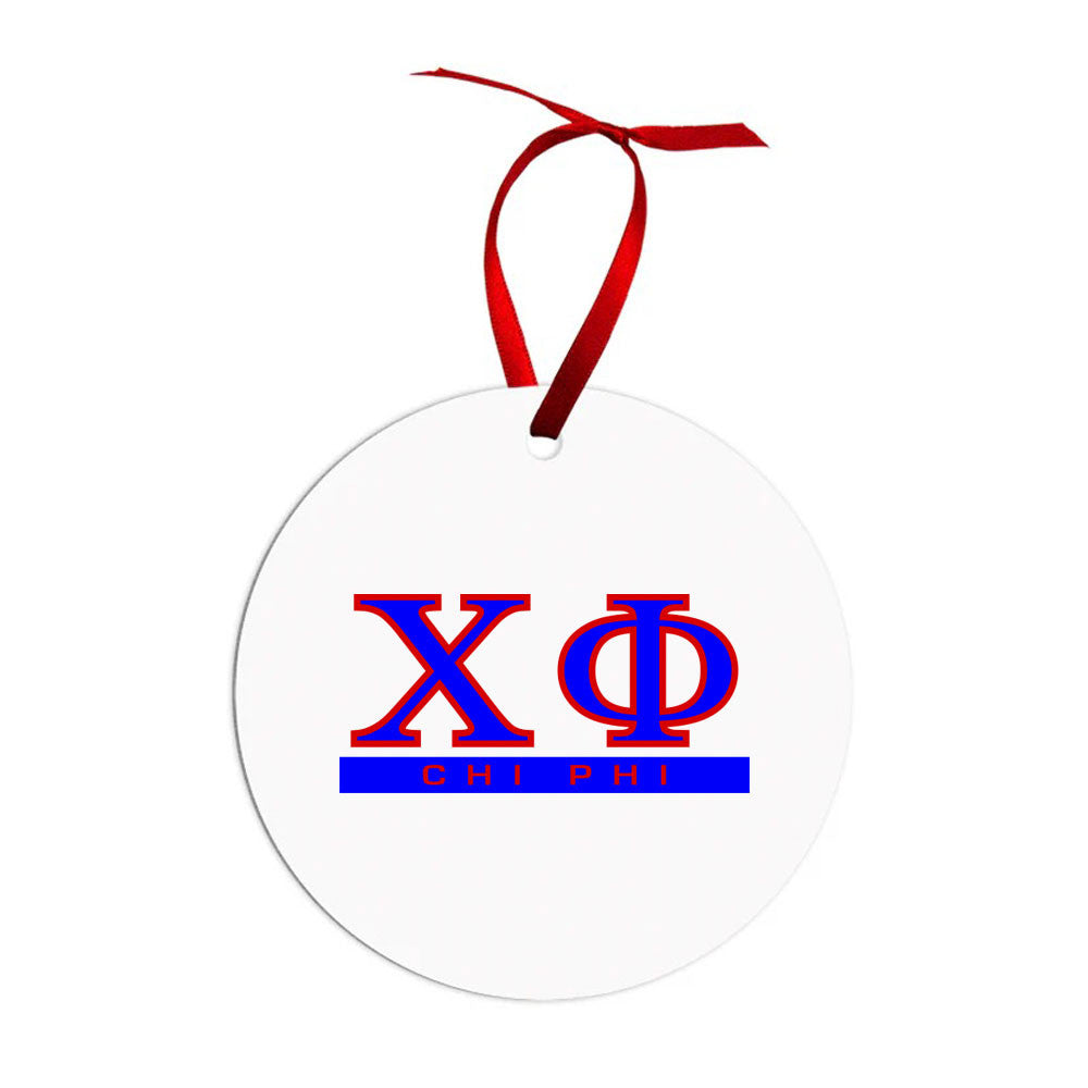 Chi Phi Classic Circle Ornaments Chi Phi Classic Circle Ornaments