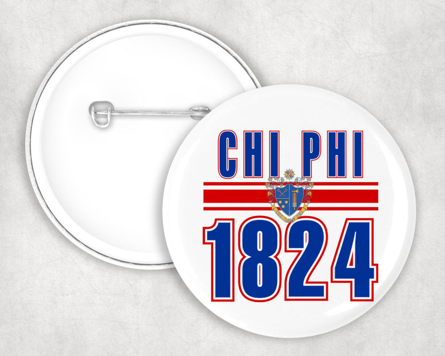 Chi Phi Est Year Button Chi Phi Est Year Button