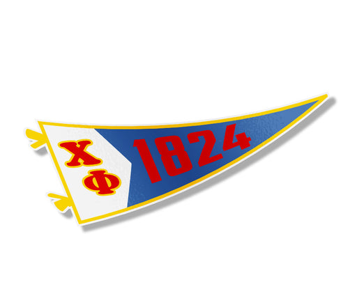 Chi Phi Chi Phi Pennant Sticker