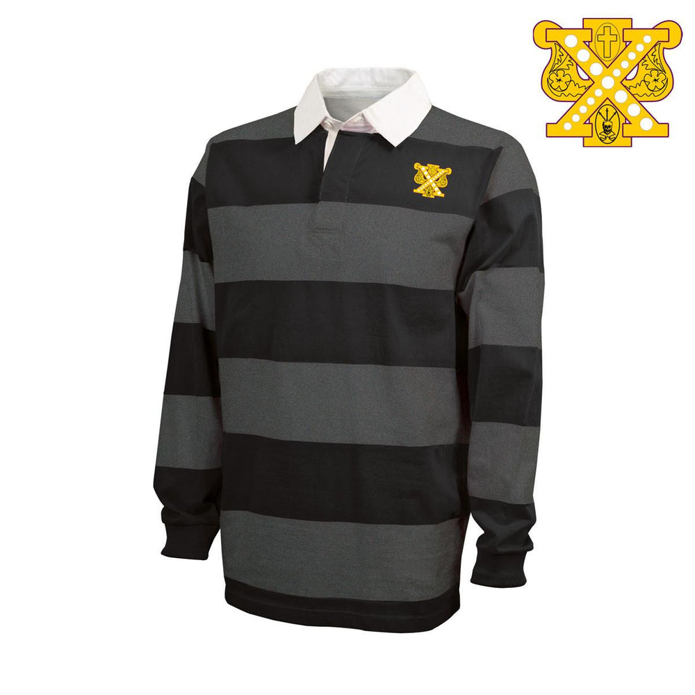 Chi Psi Classic Crest Rugby Shirt Chi Psi Classic Crest Rugby Shirt