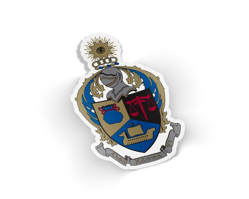 Alpha Kappa Psi Alpha Kappa Psi Die Cut Crest Sticker
