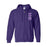 Chi Psi Heavy Full Zip Hoodie 3" Letters Chi Psi Heavy Full Zip Hoodie - 3