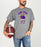 Chi Psi Teddy Bear Football T Shirt Chi Psi Teddy Bear Football T-Shirt