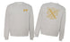 Printify Chi Psi World Famous Crest Shield Crewneck Sweatshirts Chi Psi World Famous Crest - Shield Crewneck Sweatshirts