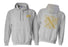 Printify Chi Psi World Famous Crest Shield Hooded Sweatshirt Chi Psi World Famous Crest - Shield Hooded Sweatshirt