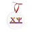 Chi Psi Classic Circle Ornaments Chi Psi Classic Circle Ornaments