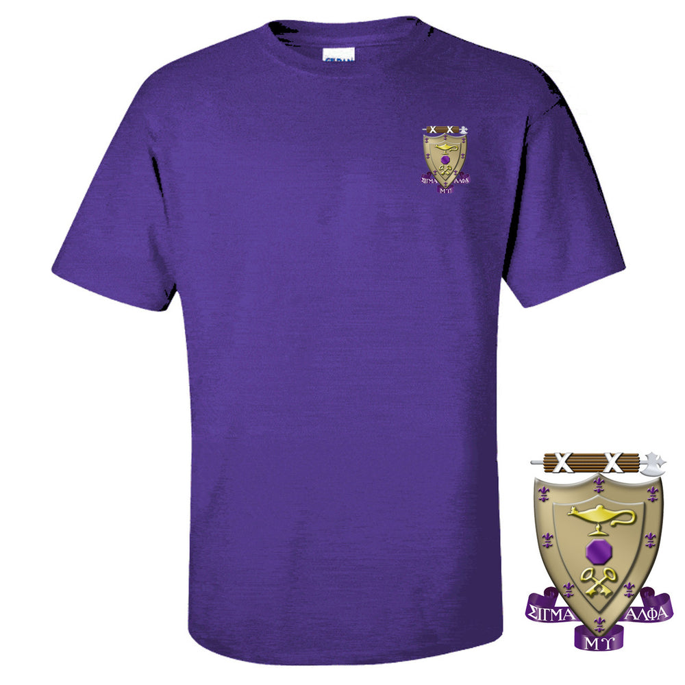 Discount Sigma Alpha Mu Crest Shield Shirt DISCOUNT-Sigma Alpha Mu Crest - Shield Shirt