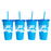 Delta Delta Delta Glitter Color Changing Cup 4 Pack Delta Delta Delta Glitter Color Changing Cup 4-Pack
