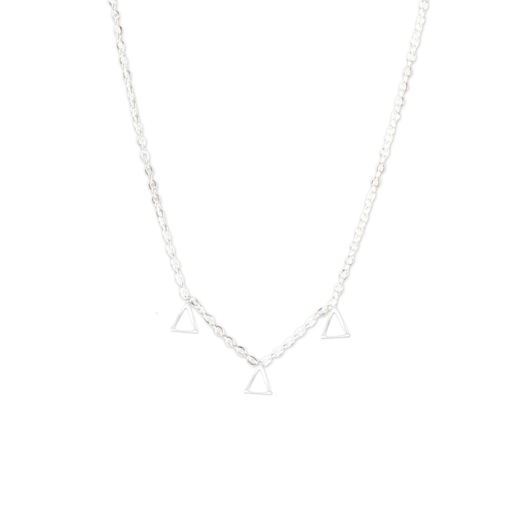 Delta Delta Delta Silver Letter Necklaces Delta Delta Delta Silver Letter Necklaces