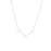 Delta Delta Delta Silver Letter Necklaces Delta Delta Delta Silver Letter Necklaces